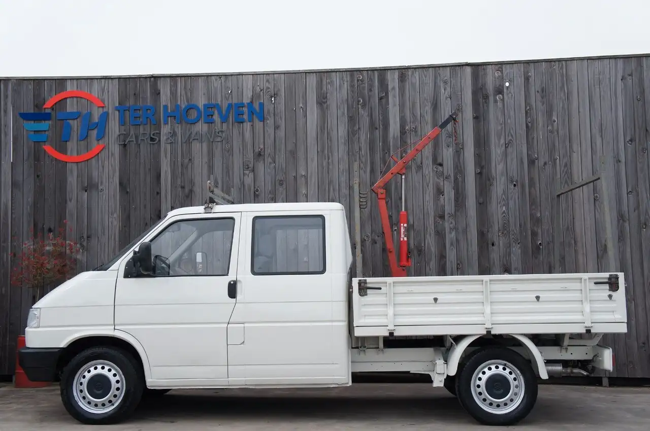 Volkswagen T4 2.4D Pritsche Doppelkabine Kran, foto 1