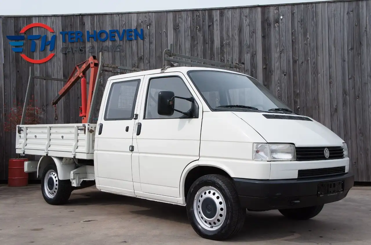 Volkswagen T4 2.4D Pritsche Doppelkabine Kran, foto 5