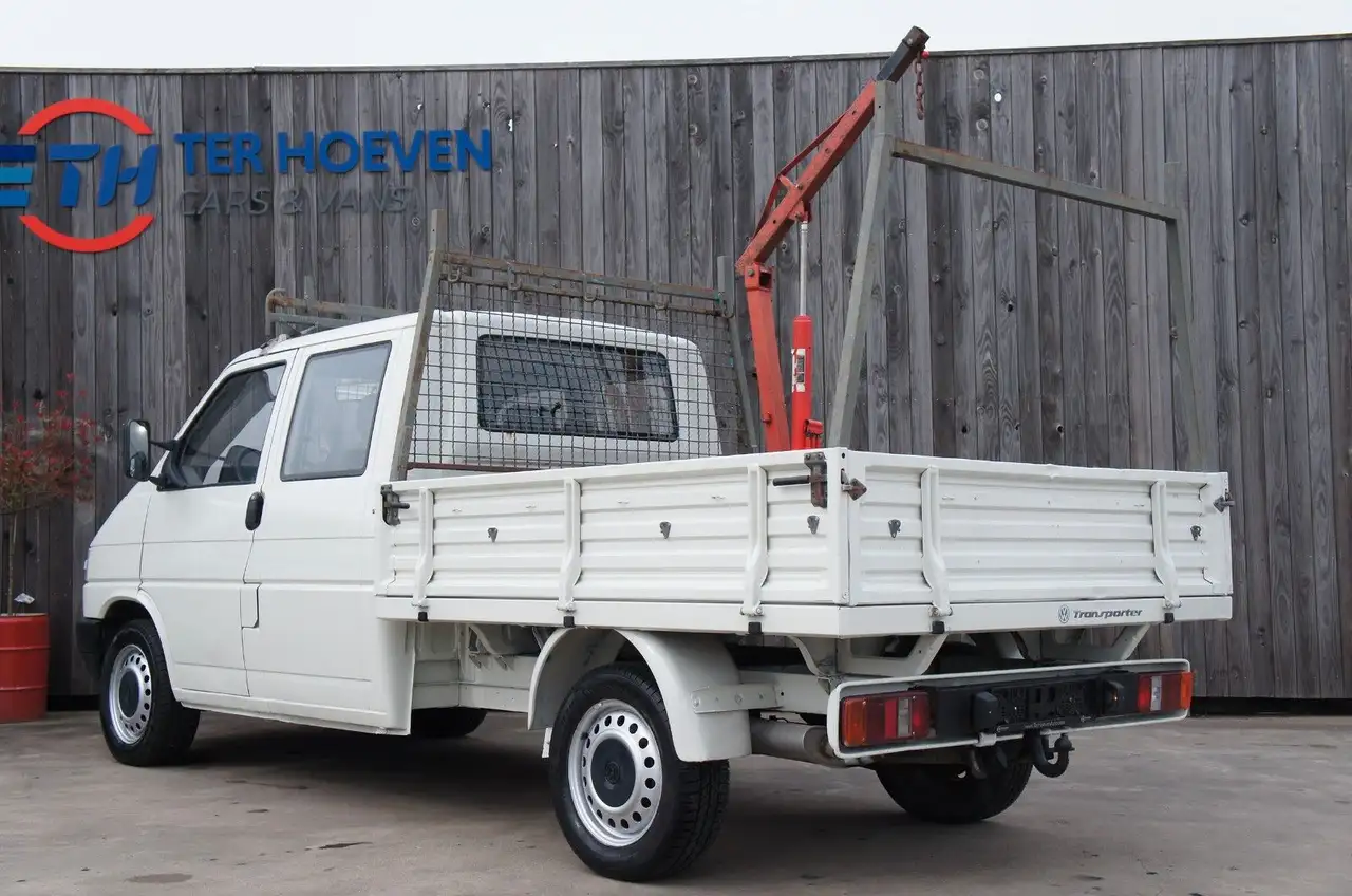 Volkswagen T4 2.4D Pritsche Doppelkabine Kran, foto 2