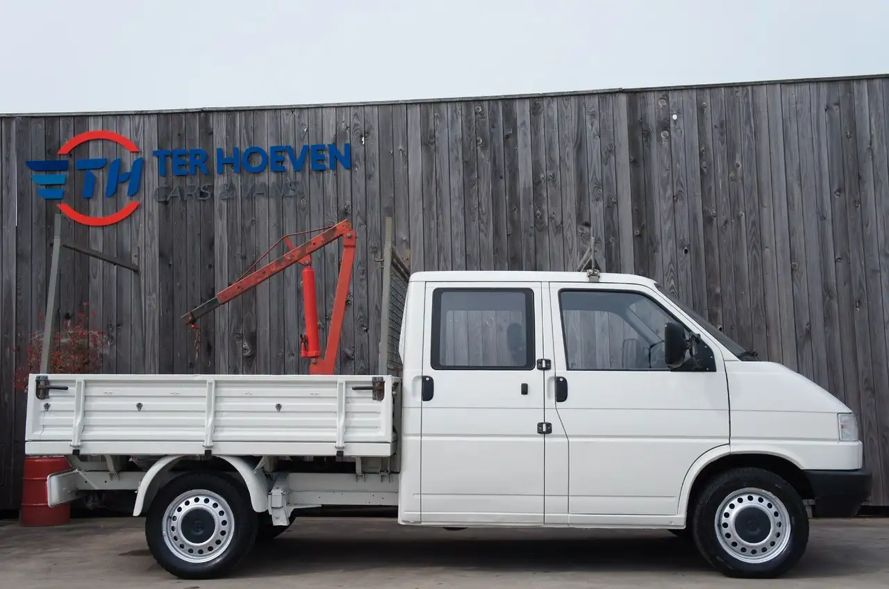 Volkswagen T4 2.4D Pritsche Doppelkabine Kran, foto 4