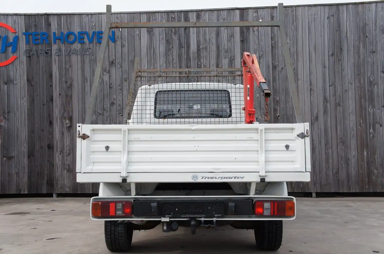 Volkswagen T4 2.4D Pritsche Doppelkabine Kran, foto 7