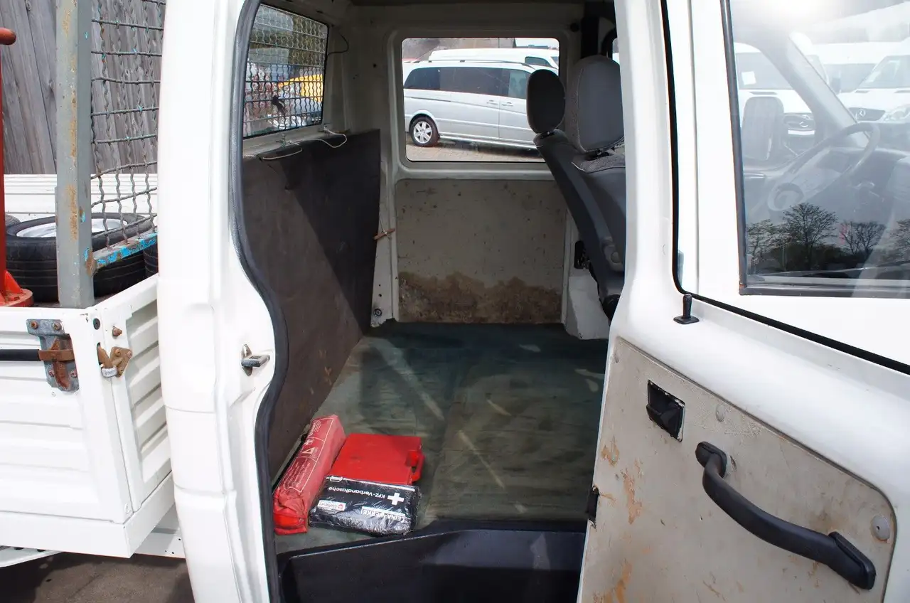 Volkswagen T4 2.4D Pritsche Doppelkabine Kran, foto 10