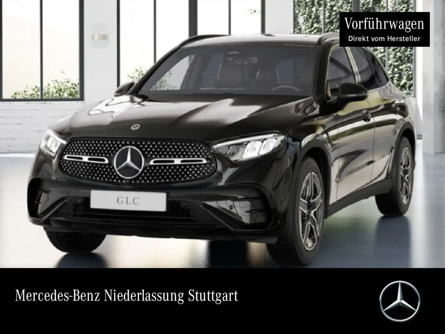Mercedes-Benz GLC 200 4M AMG+NIGHT+AHK+LED+KAMERA+TOTW+KEYLESS Schwarz - 1