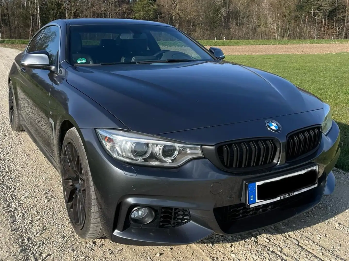 BMW 435 435i Coupe Aut. Sport Line Šedá - 2