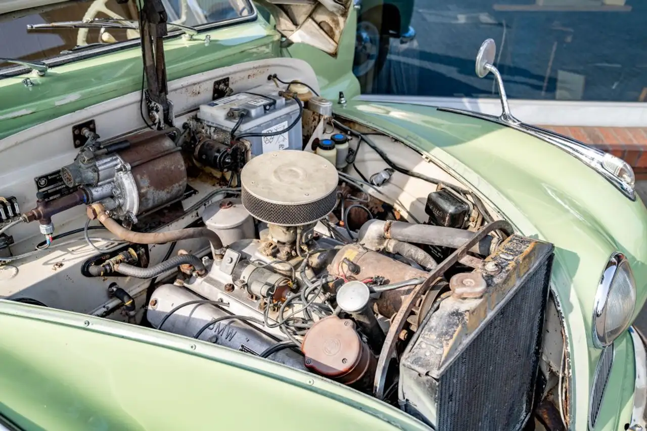 BMW 502 Barockengel 2,6 V8 Matching Numbers mit Zertif, foto 11
