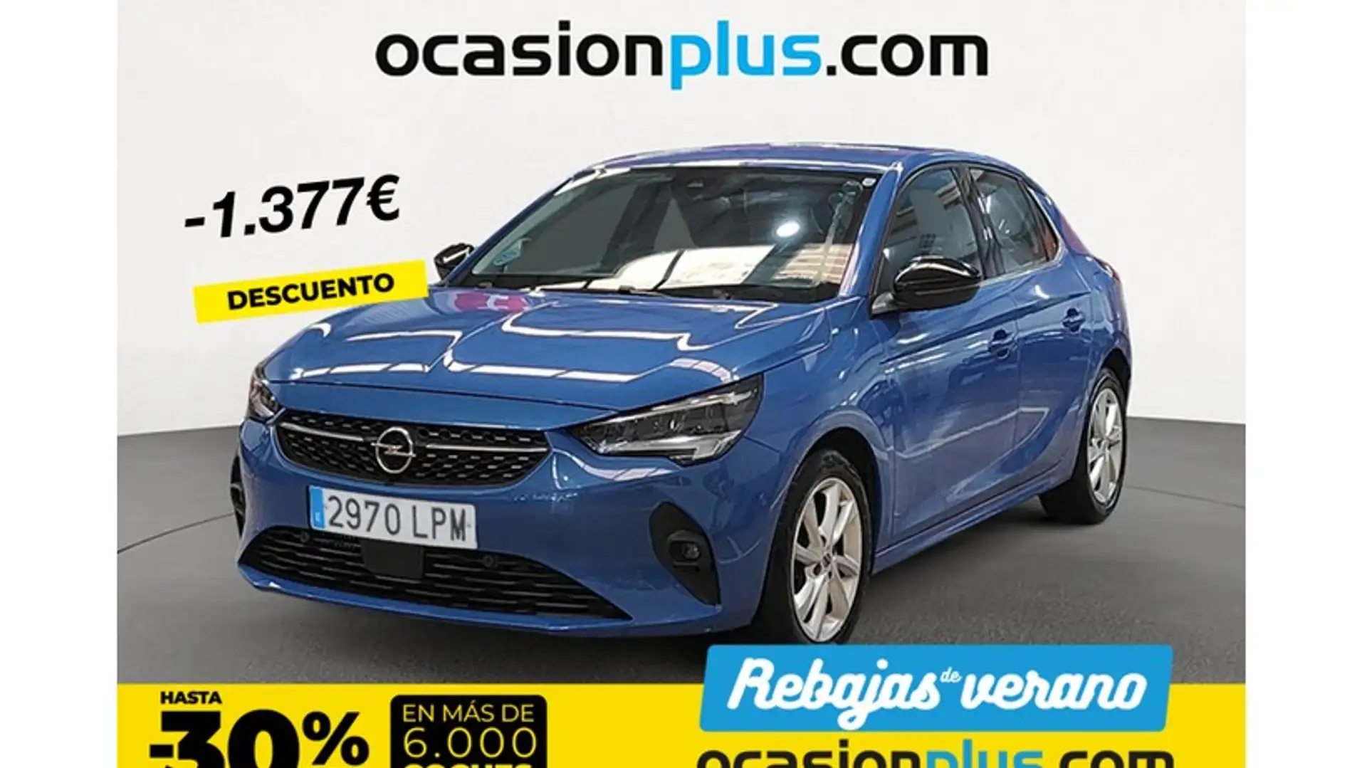 Opel Corsa 1.2T XHL S/S Elegance 100 Bleu - 1