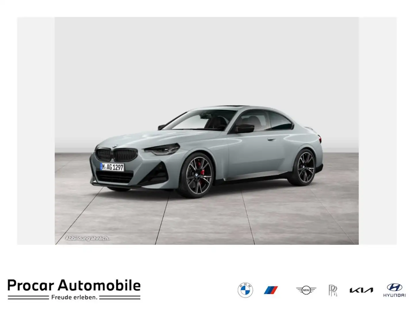 BMW 240 M240i M Sport Pro DA PA RFK HuD H/K Shz. 19" LMR Grau - 1