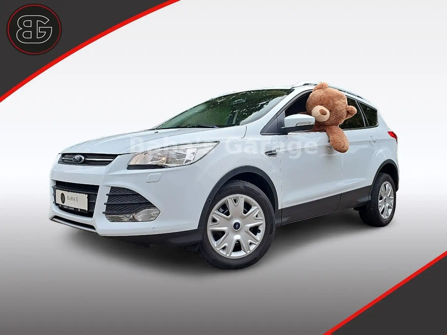 Ford Kuga Trend Klima SHZ PDC AHK 1. Hand Weiß - 1