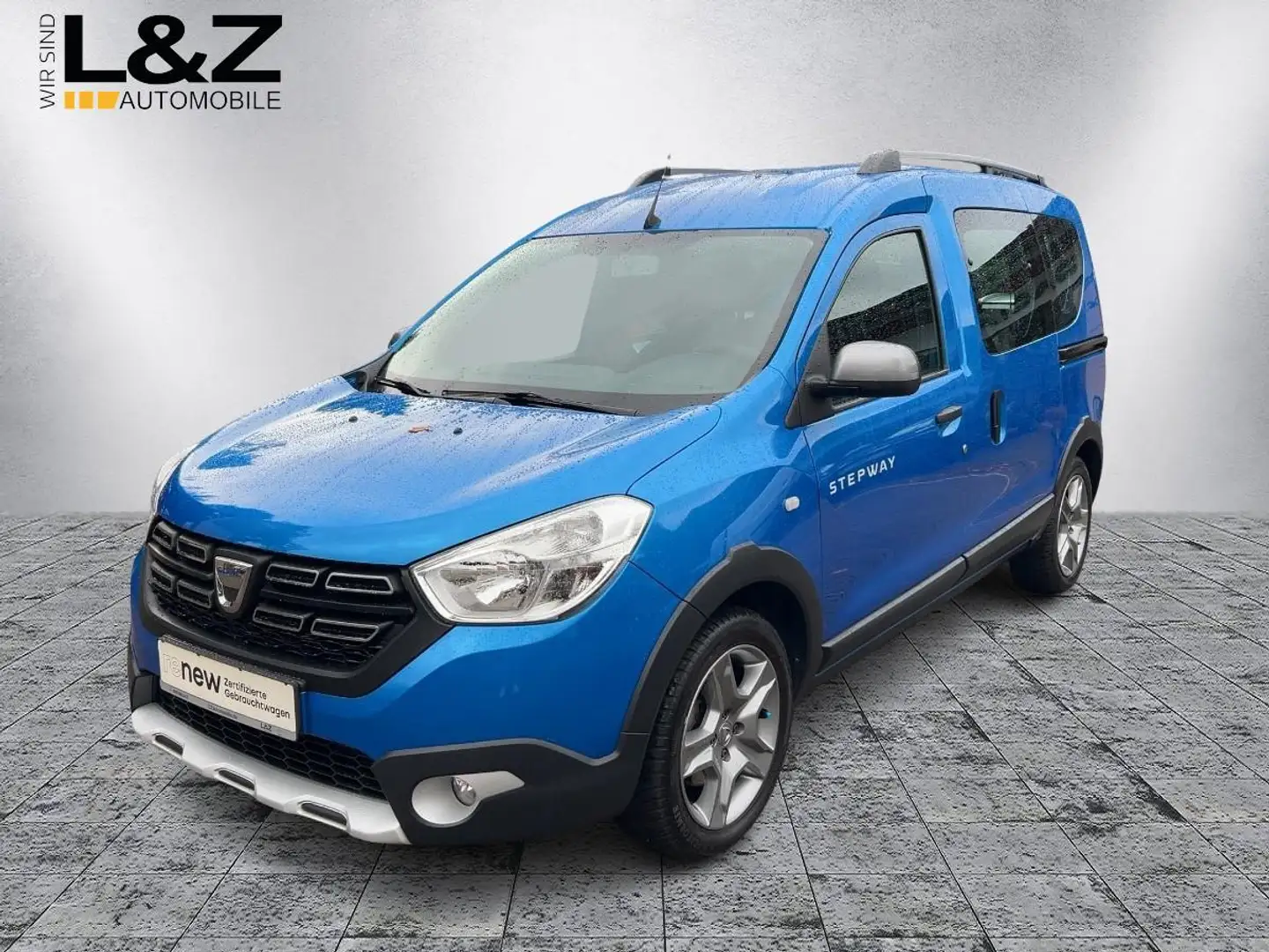 Dacia Dokker dCi 95 Stepway Plus *Navi,PDC,SHZ,GJR* Bleu - 1