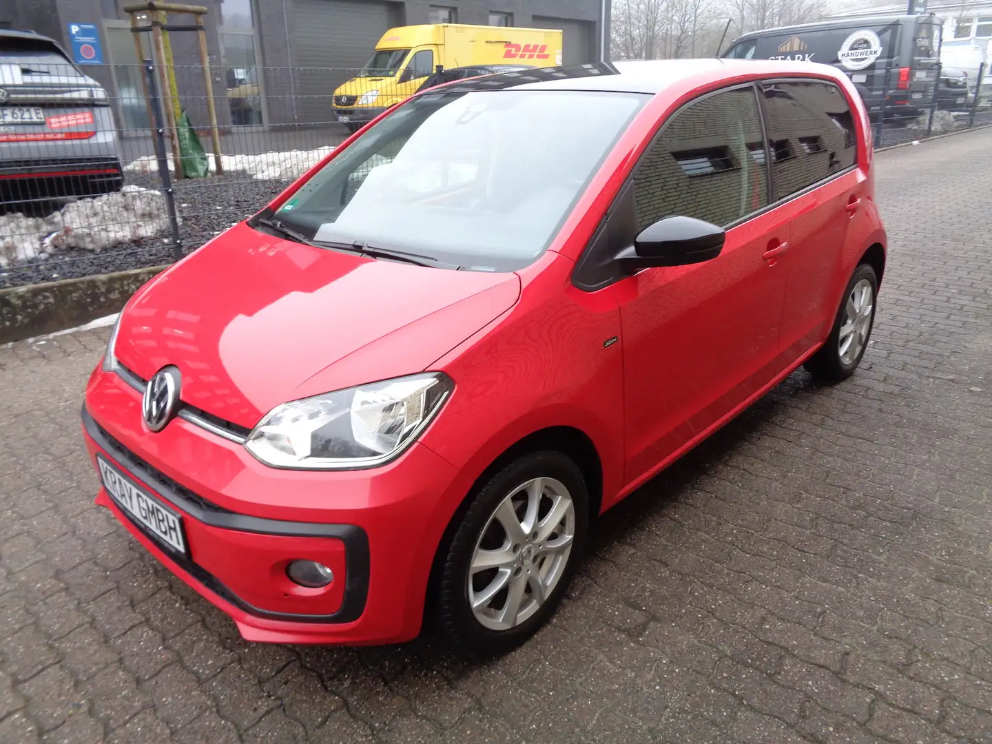 Volkswagen up! 1.0 join, PDC, Tempomat, Alu *TÜV neu* Rot - 2