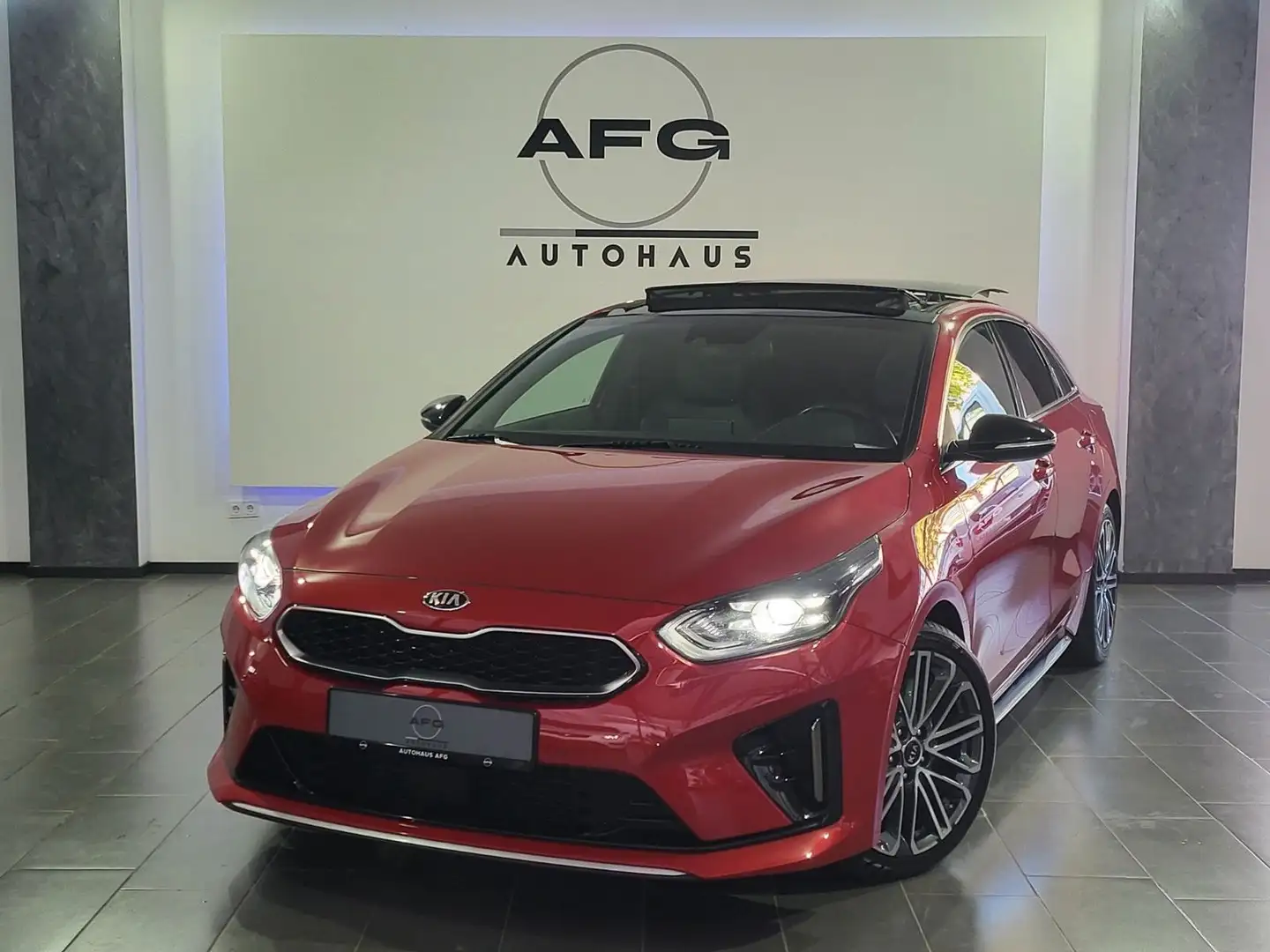 Kia ProCeed / pro_cee'd GT-LINE*PANO-/SCHIEBE Rot - 1