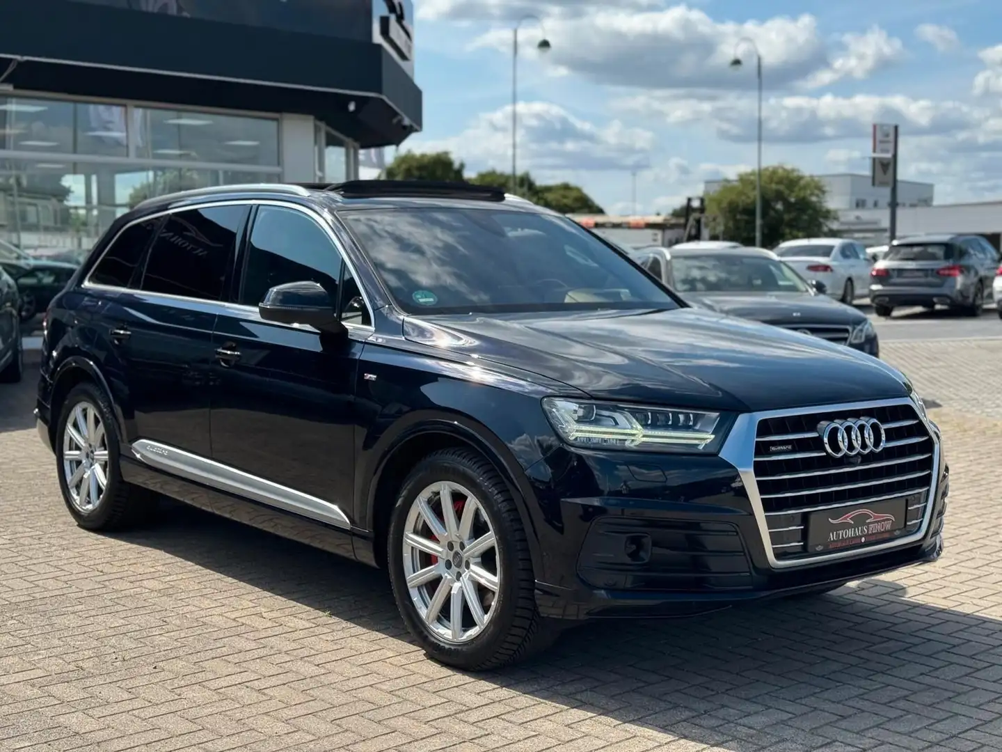 Audi Q7 3.0TDI quattro"S-LIne"7 SITZE"PANO"360°KAMERA Bleu - 2