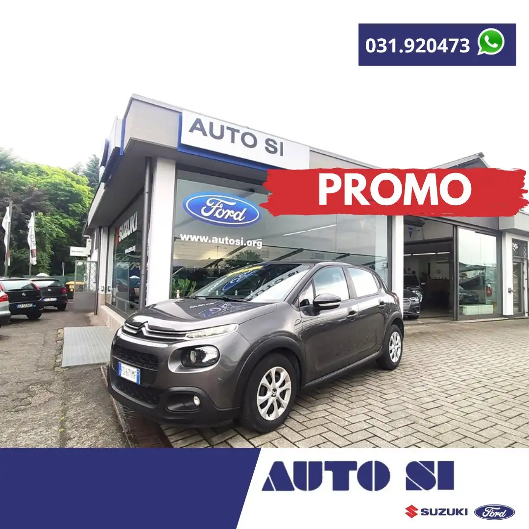 Citroen C3 C3 1.2 puretech Feel   s&s Grigio - 1