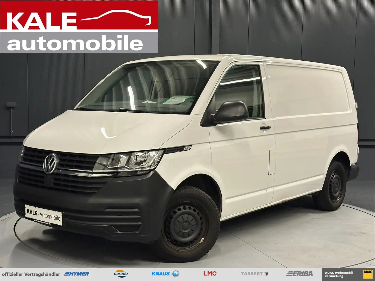 Volkswagen T6.1 Transporter Kasten FWD *3-SITZE*150PS*AHK*DAB*PDC* Blanc - 1
