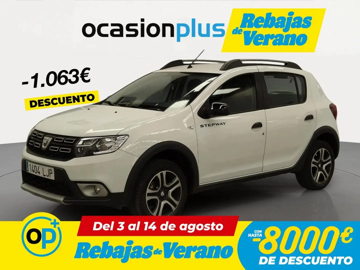 Dacia Sandero 1.0 TCE Stepway Serie Limitada Aniversario 74kW Blanco - 1