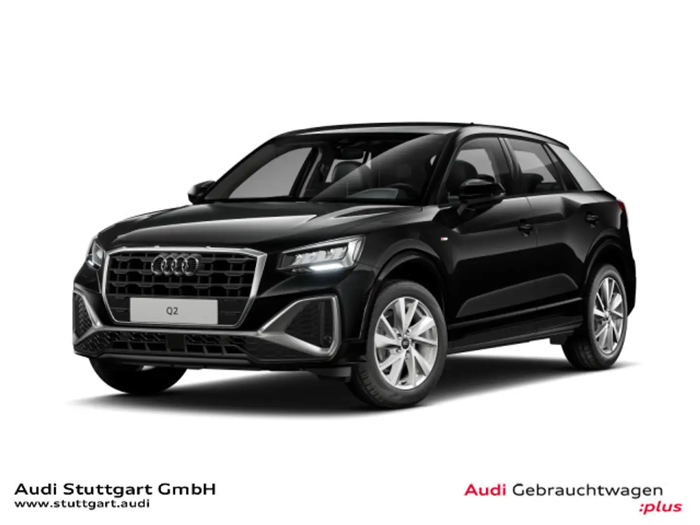 Audi Q2 35 TFSI S-line S-tronic Schwarz - 1