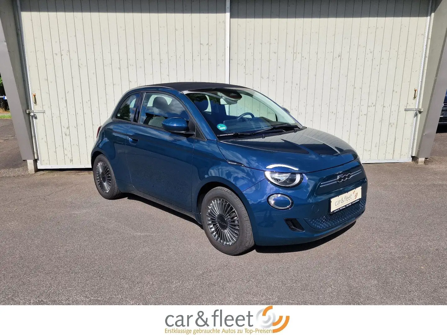 Fiat 500e Cabrio 42 kWh Icon Navi PDC Tempo DAB Grün - 2