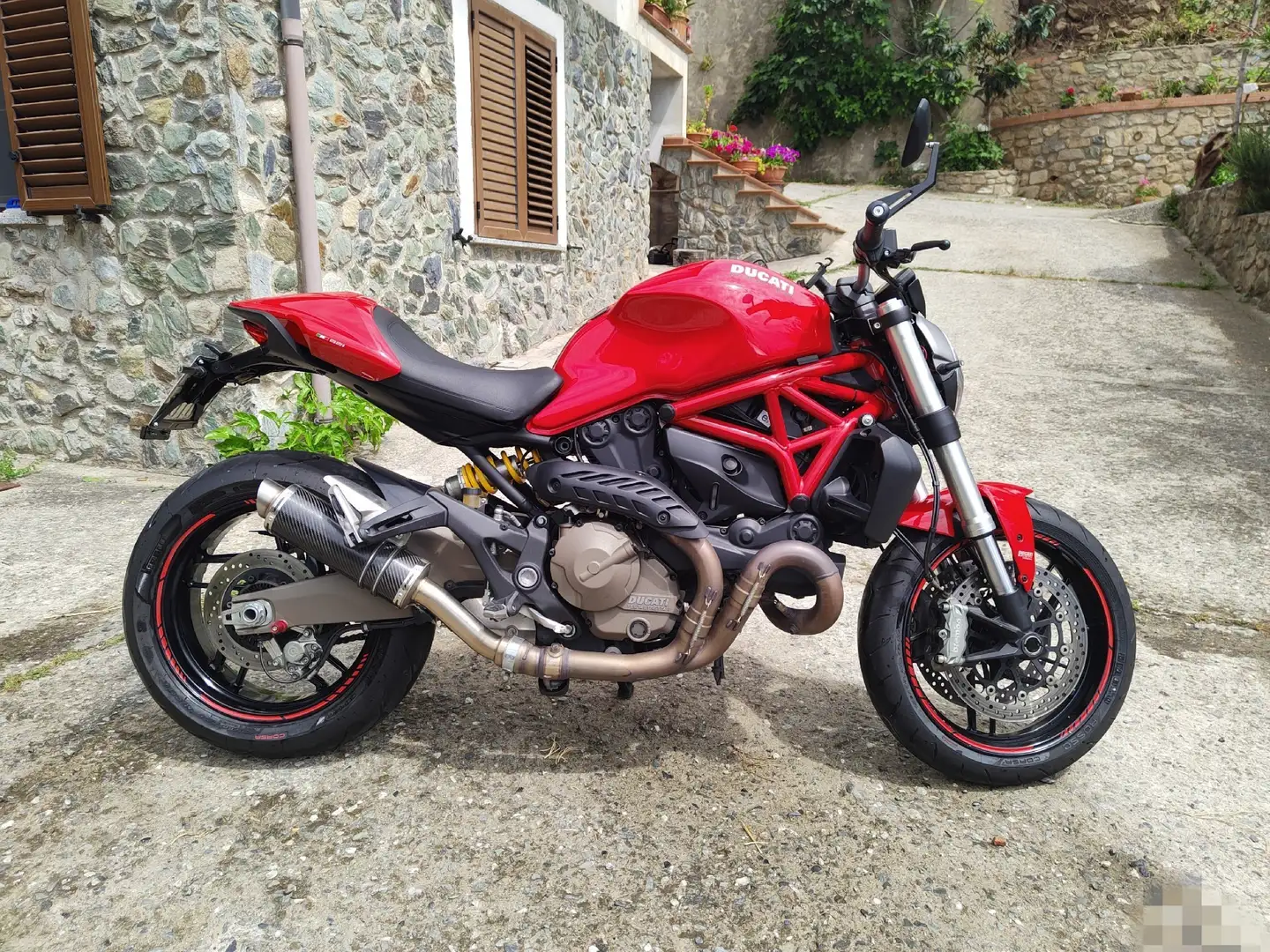 Ducati Monster 821 RED Czerwony - 2