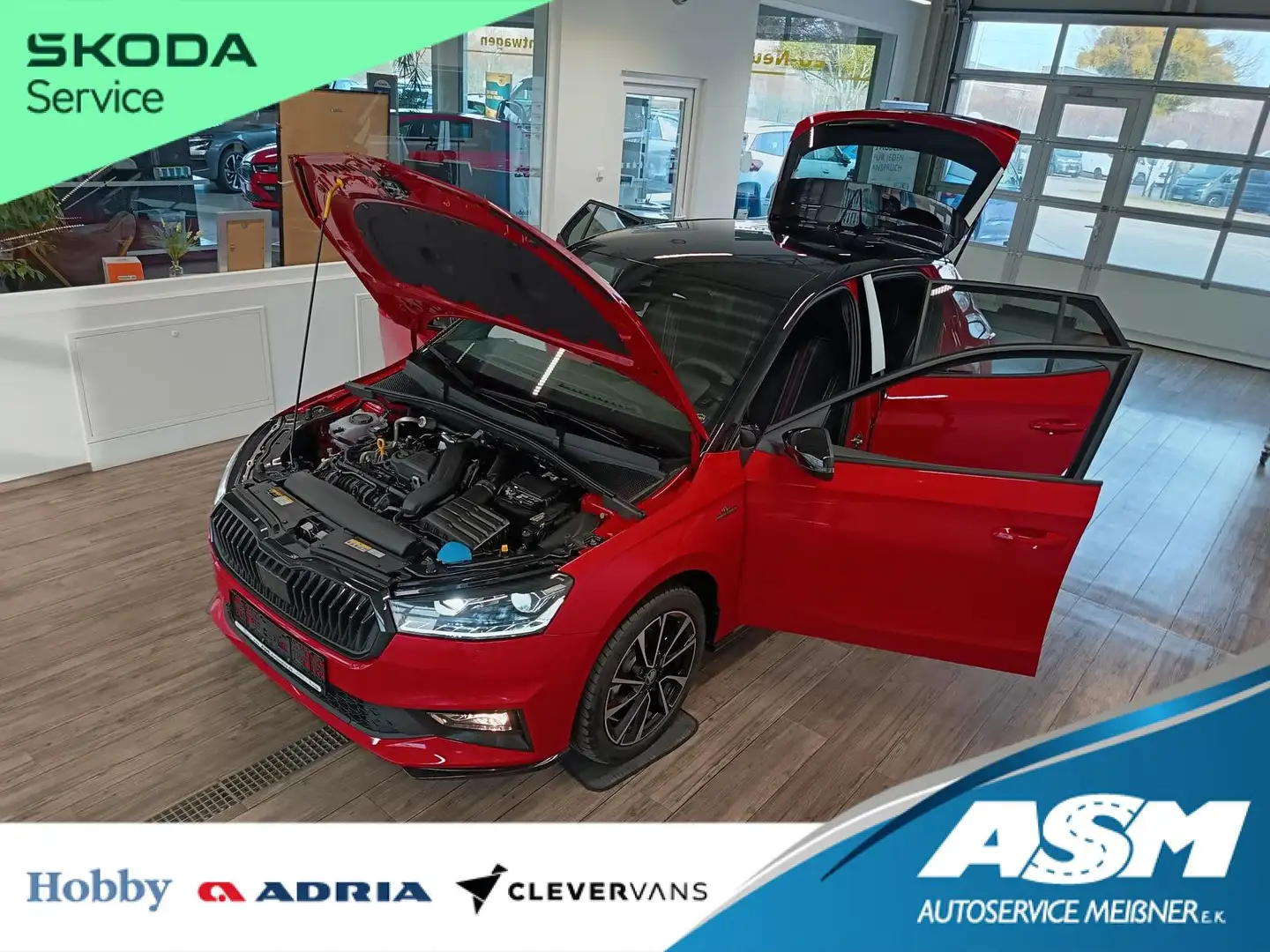 Skoda Fabia Monte Carlo 1,5TSI DSG*LED*ACC*5J.GARANTIE Rot - 1