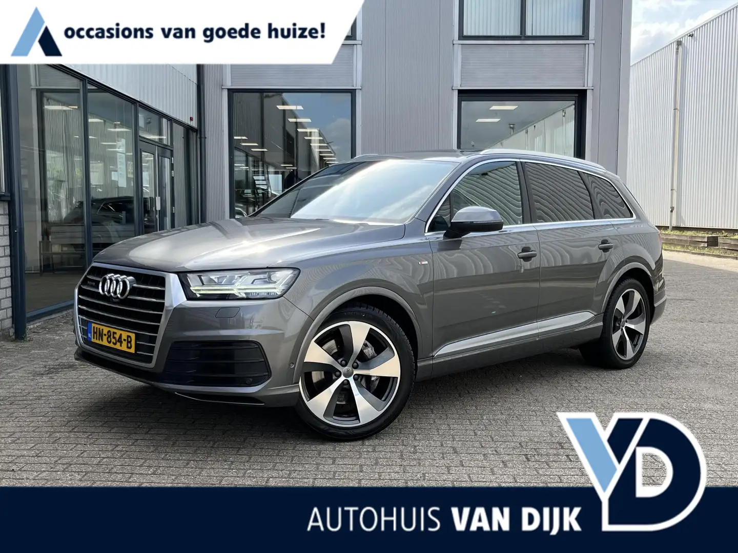 Audi Q7 3.0 TDI quattro Pro Line S 7p | NL Auto/Navi/Leder Gris - 1