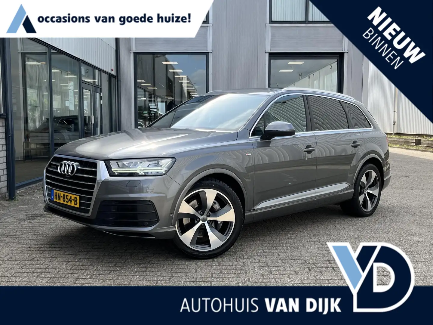 Audi Q7 3.0 TDI quattro Pro Line S 7p | NL Auto/Navi/Leder Gris - 1