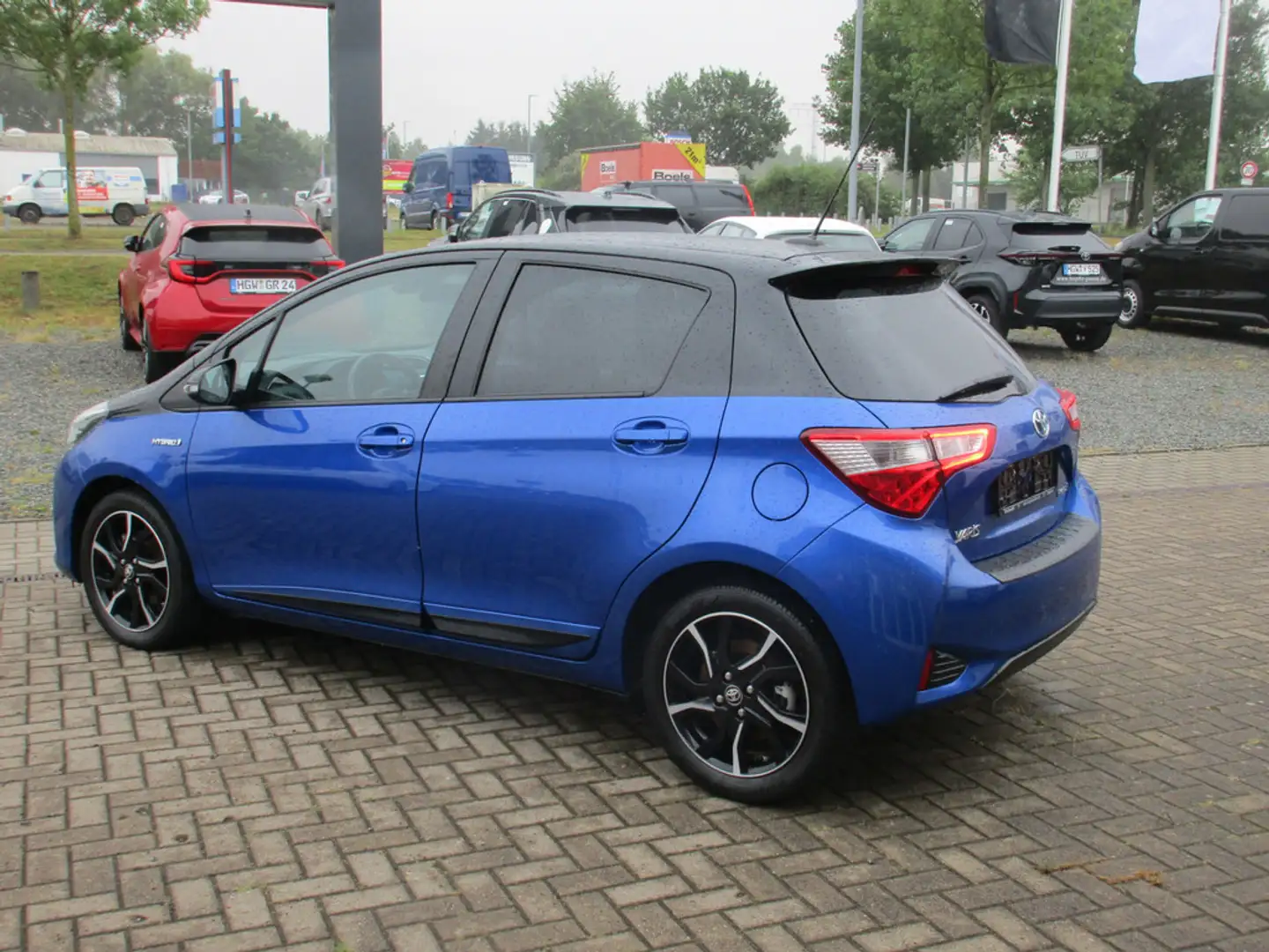 Toyota Yaris 1.5 Hybrid Style Selection SHZ KAMERA Blauw - 2