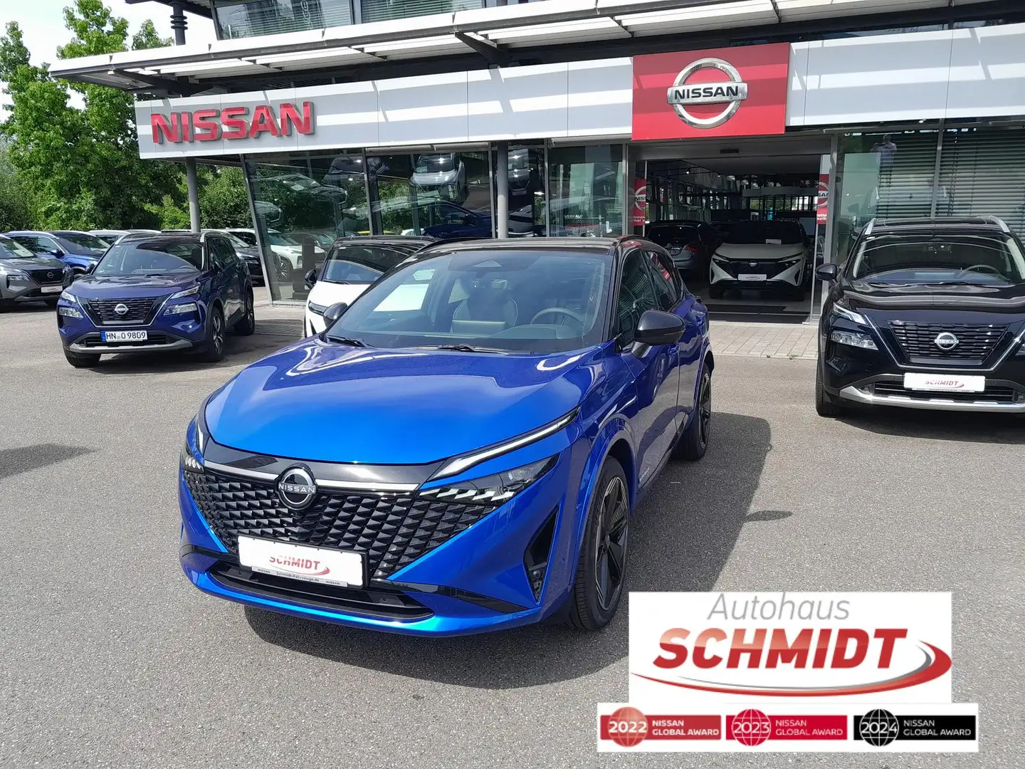 Nissan Qashqai 1.5 VC-T ePower N-Design BOSE/PGD Blauw - 1