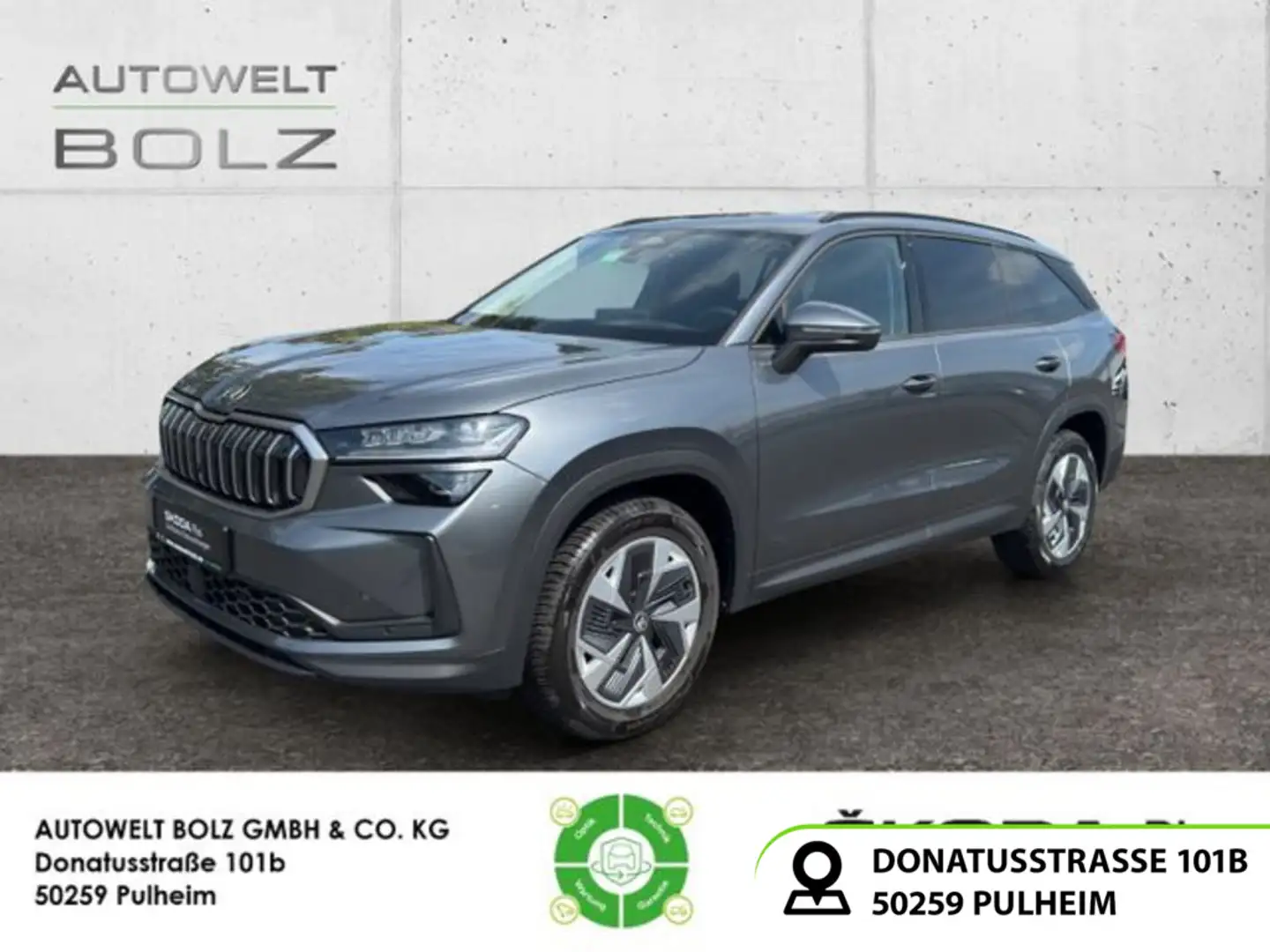 Skoda Kodiaq Selection 4x4 2.0 TDI HUD Matrix Kamera N Grau - 1