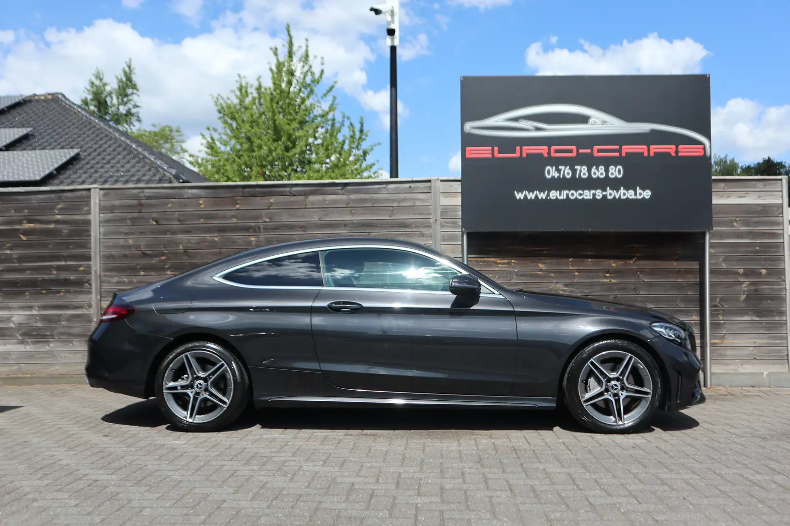 Mercedes-Benz C 220 Coupe / 1 ste eig /AMG PAKKET /CAMERA/GPS/TOPSTAAT Grijs - 2