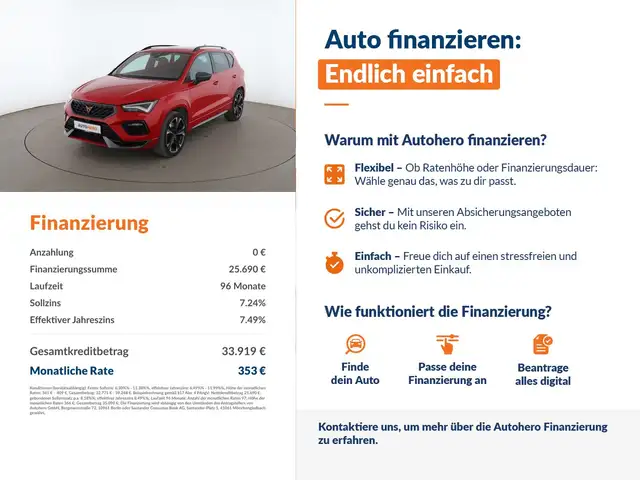 Cupra Ateca view 2