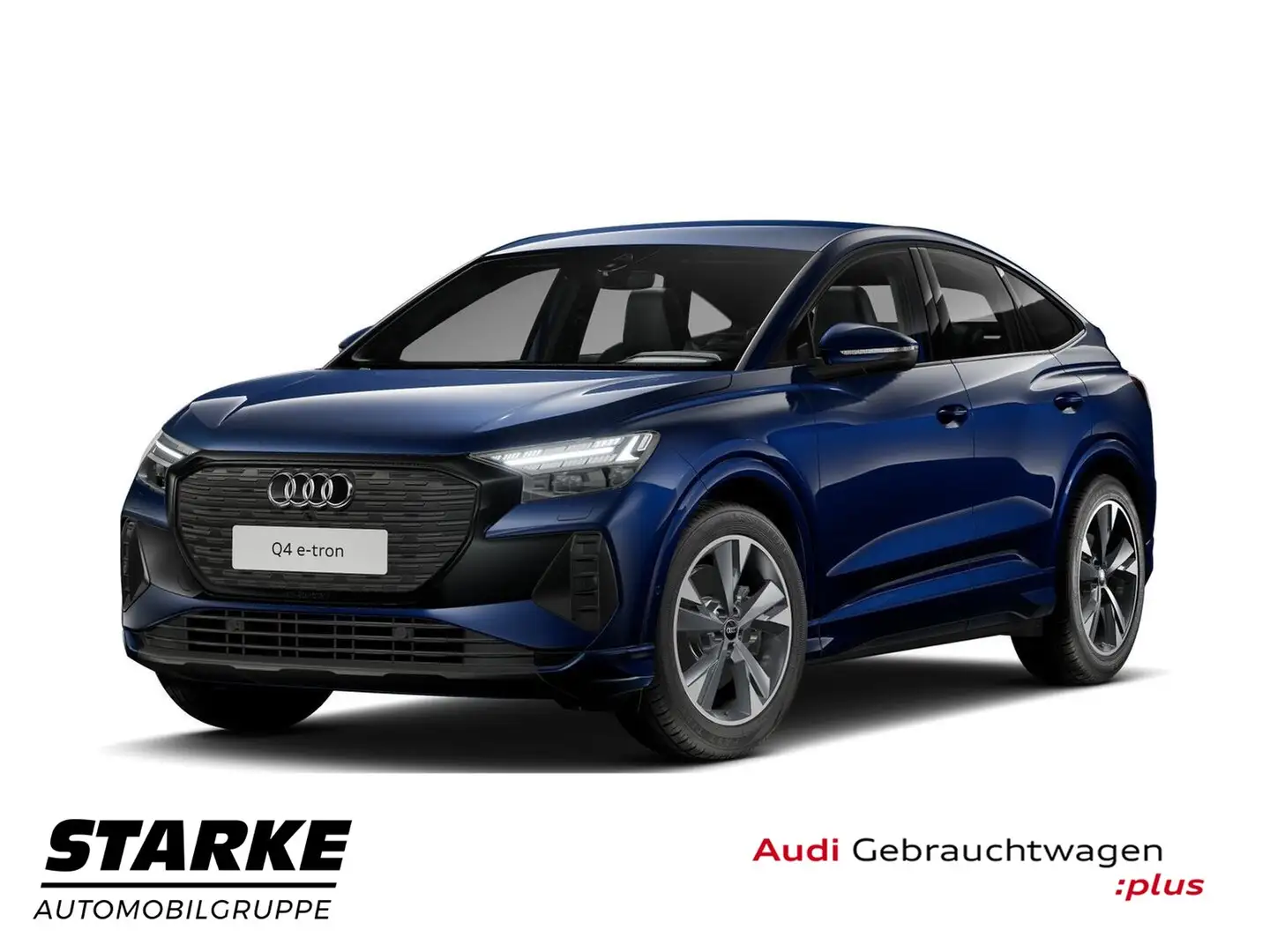 Audi Q4 e-tron 50 Sportback Blau - 2