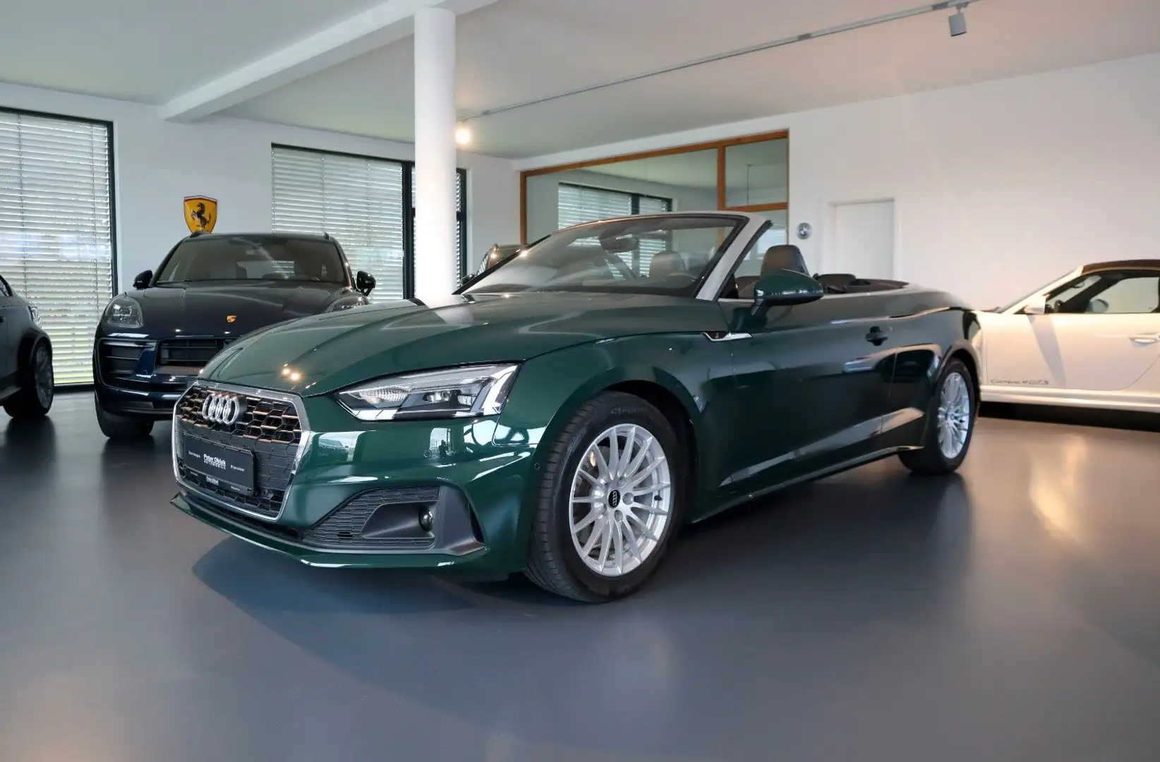 Audi A5 Cabrio 35 TFSI/ Leder Nappa / HeadUp / S-Line Grün - 2