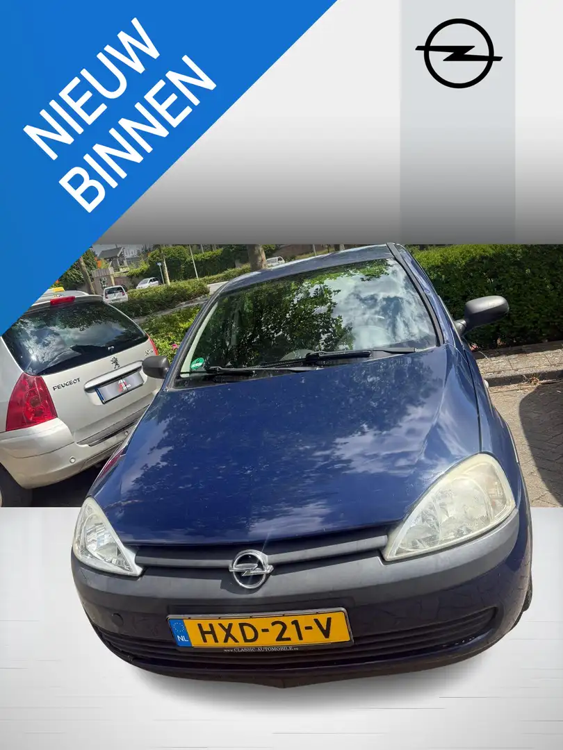 Opel Corsa 1.0 12V Comfort AUTOMAAT Blauw - 1