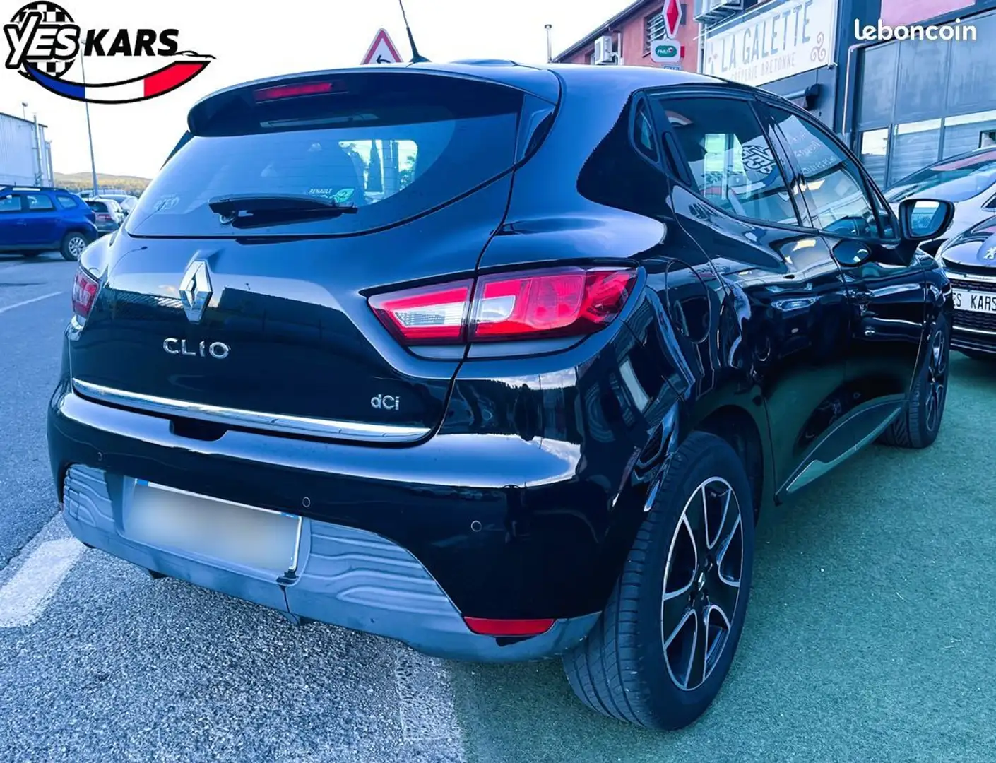 Renault Clio 1.5 dCi 90ch energy Intens eco² 90g Noir - 2