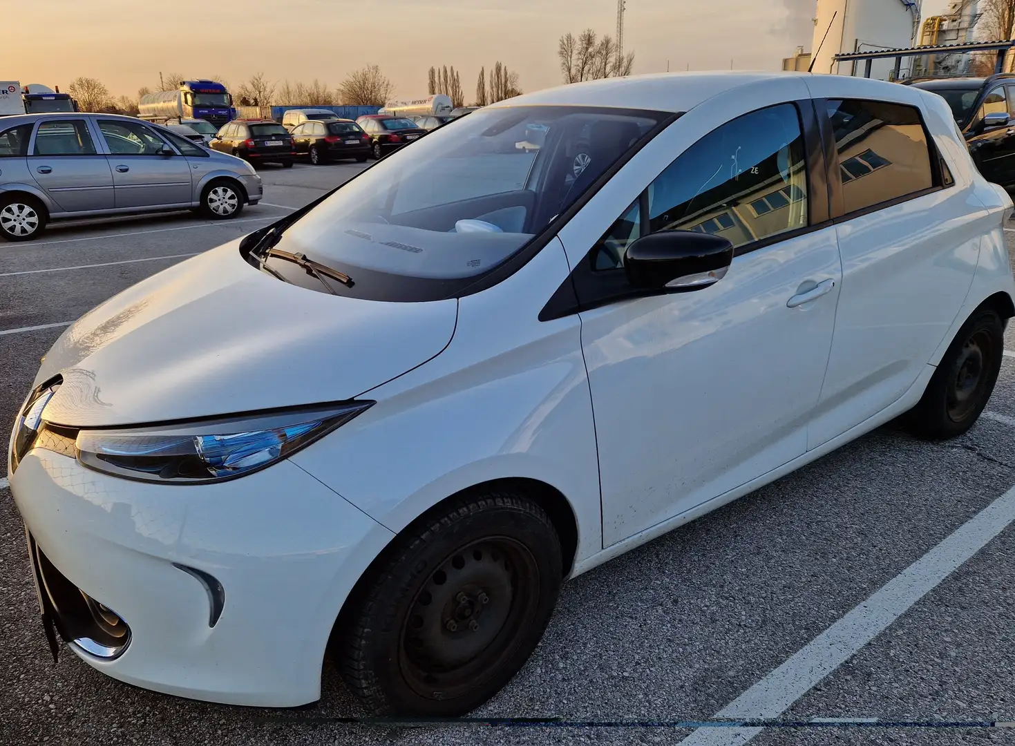 Renault ZOE Zoe Q210 22kWh Intens (Batteriemiete) Intens Blanco - 1