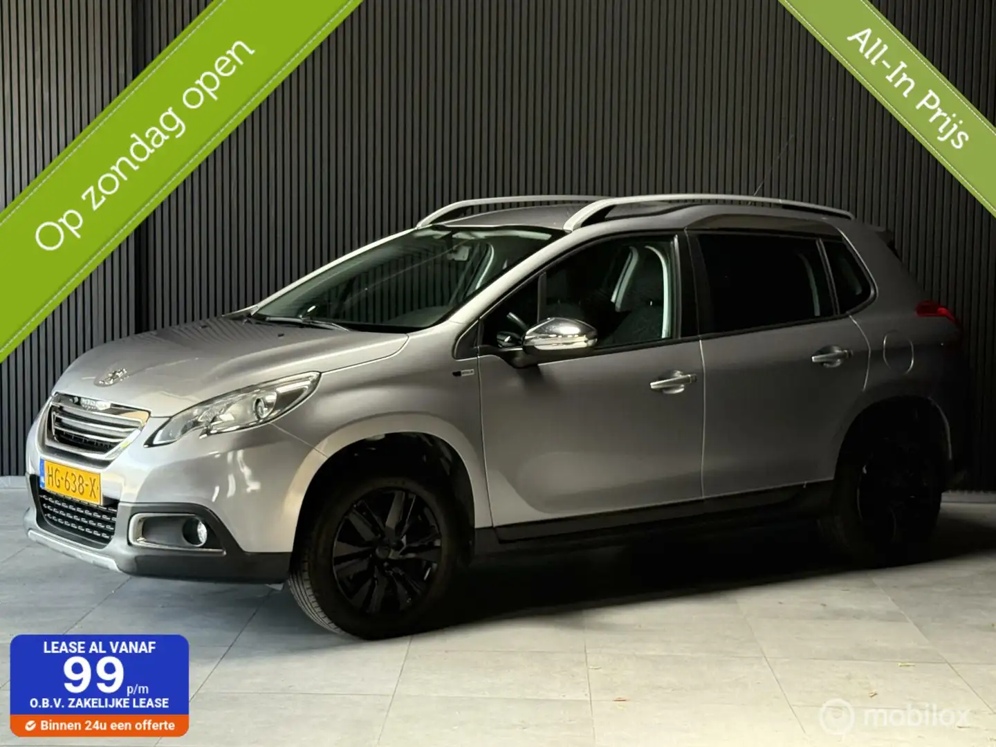 Peugeot 2008 1.2 PureTech Blue Executive|VERKOCHT| Grigio - 1