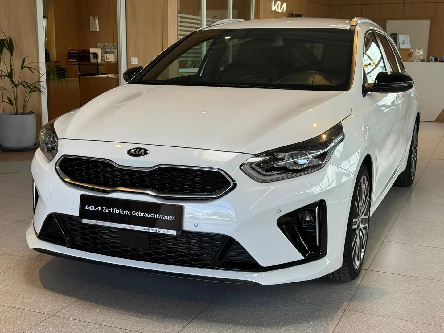 Kia Ceed SW / cee'd SW cee´d Sportswagon 1.4T GT-Line DCT7 NAV+TECH+LED Blanc - 2