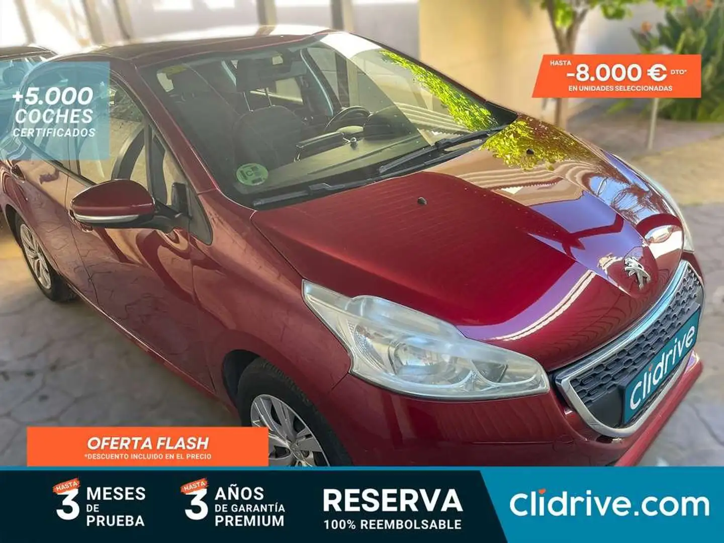 Peugeot 208 1.2 VTi Active Rojo - 1