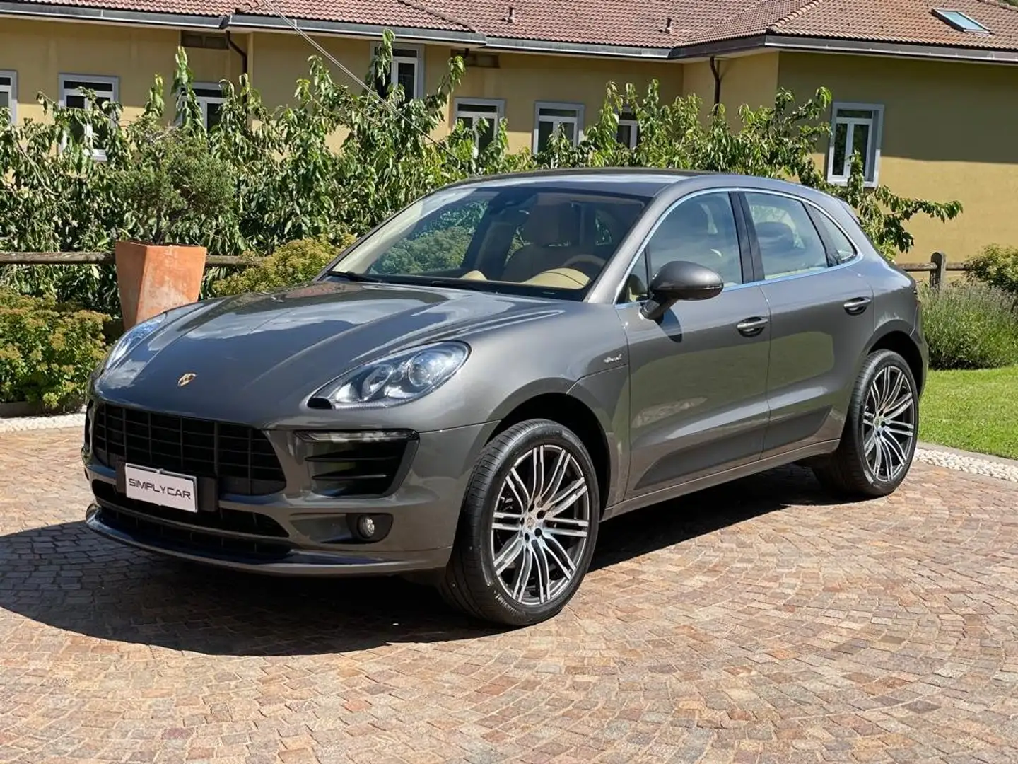 Porsche Macan 3.0 S Diesel 149.500km EURO6 TAGLIANDATA Gris - 2