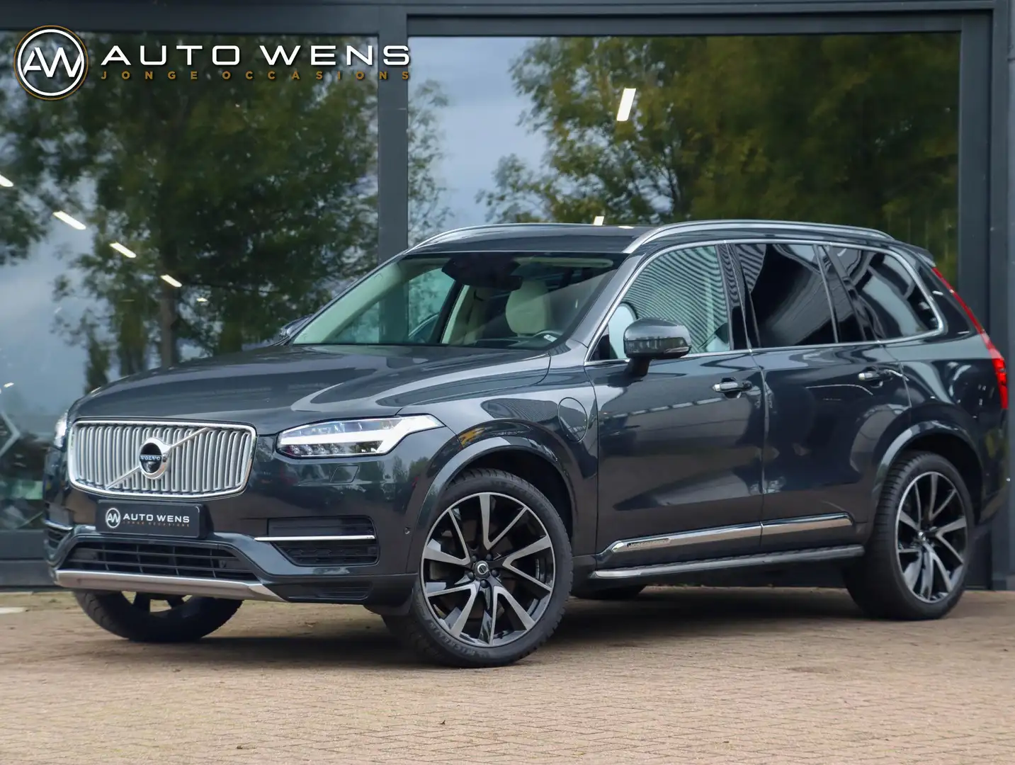 Volvo XC90 T8 AWD Inscription Intro 7p Stoelvent./verwarming Gris - 1