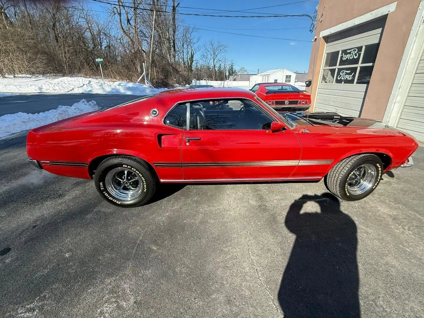Ford Mustang Mach one 351W Rot - 2