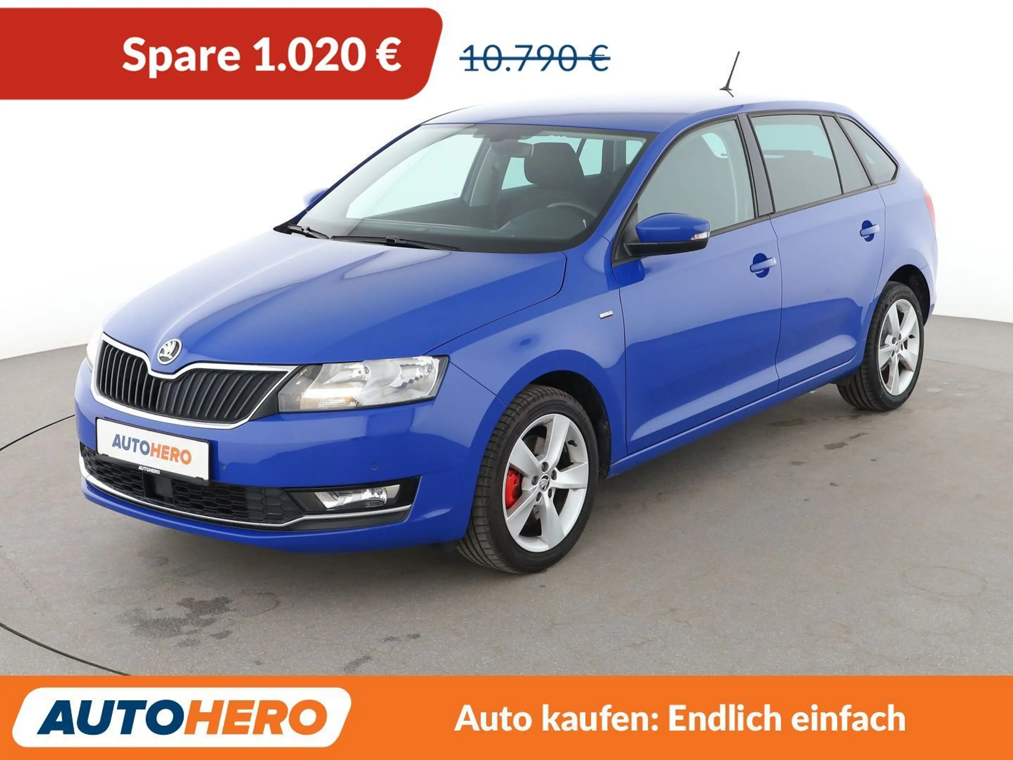 Skoda Rapid/Spaceback 1.0 TSI Clever*NAVI*TEMPO*PDC*SHZ*