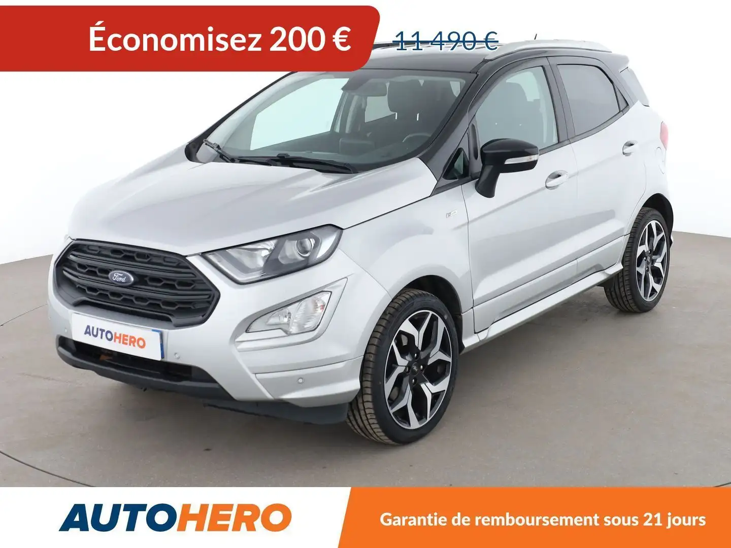 Ford EcoSport 1.0 EcoBoost ST Line Gris - 1
