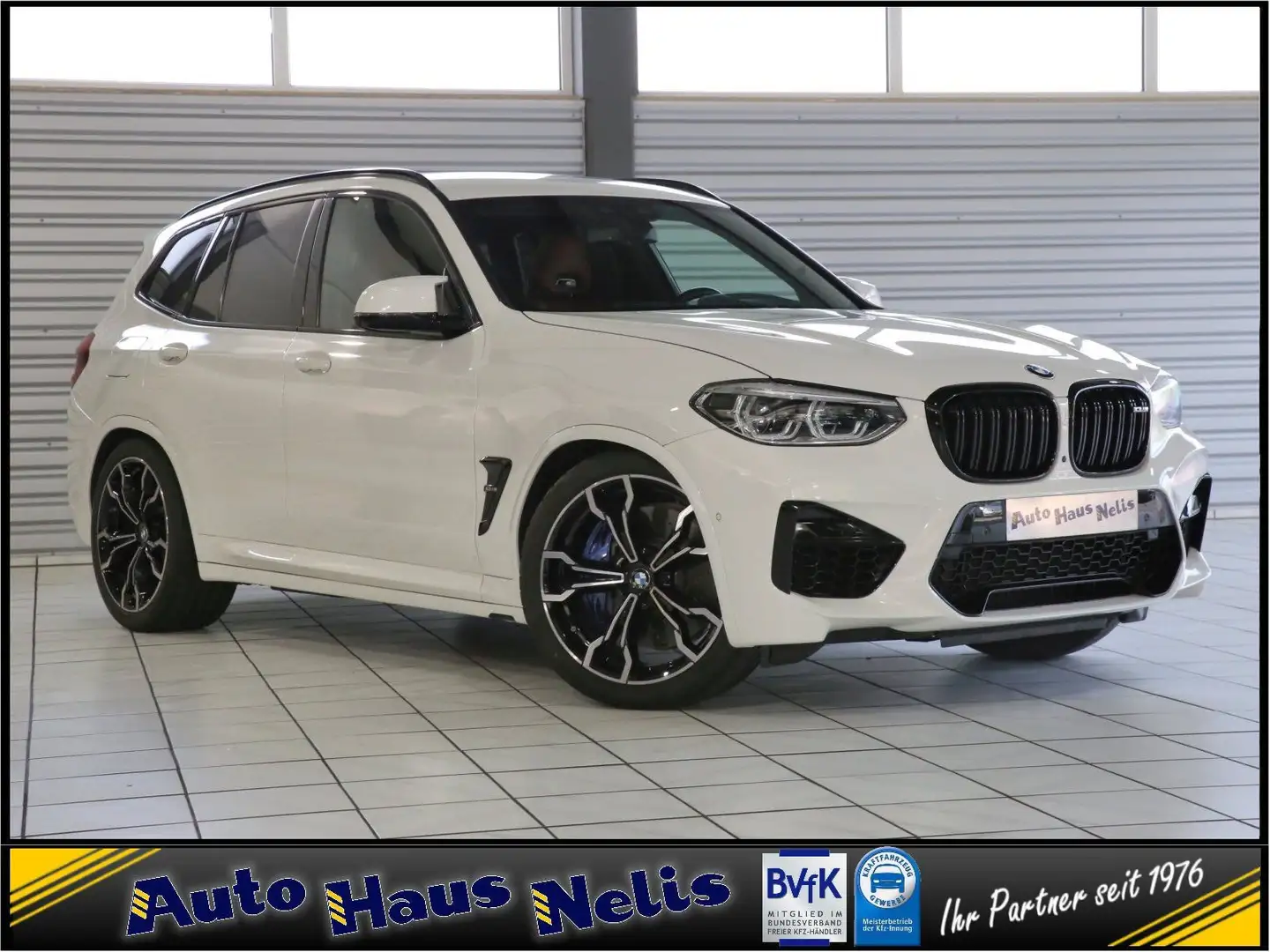 BMW X3 M xDrive Panorama HK-Sound LED Hud LHzg Sitz- bijela - 1