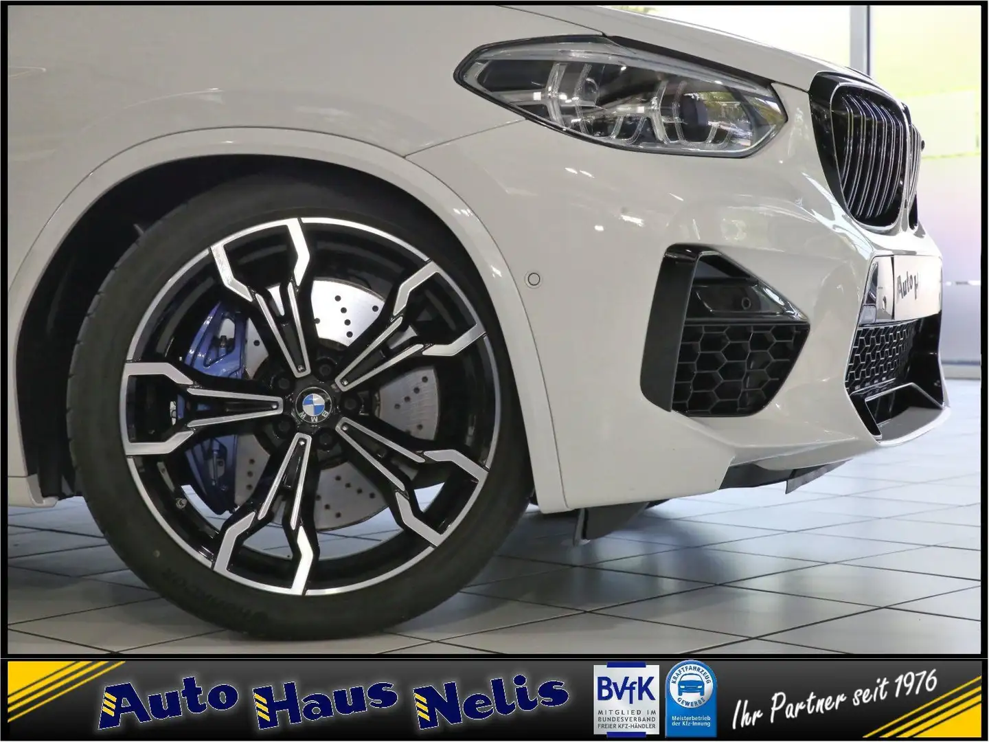 BMW X3 M xDrive Panorama HK-Sound LED Hud LHzg Sitz- Biały - 2
