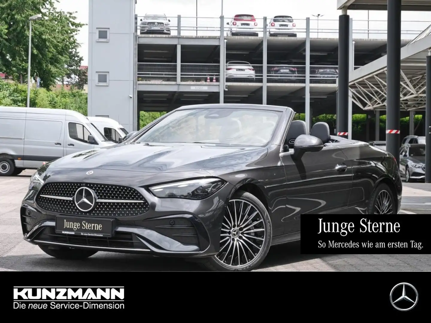 Mercedes-Benz CLE 450 4M Cabrio AMG Navi Memory Airscarf 360° Grau - 1