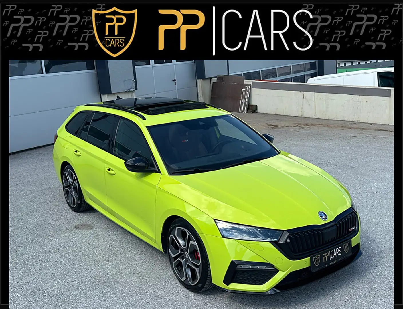 Skoda Octavia Combi 2,0 TDI RS DSG * Panorama-Glasschiebedach... Grün - 1