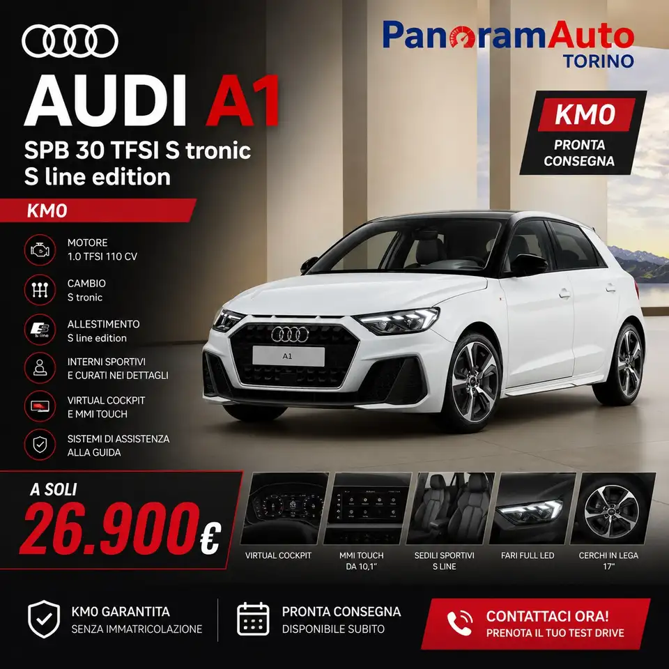 Audi A1 SPB 30 TFSI S tronic S line edition
