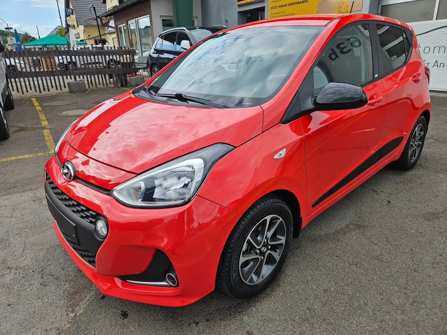 Hyundai i10 Klima Sitz- Lenkradheizung Tempomat Rouge - 1