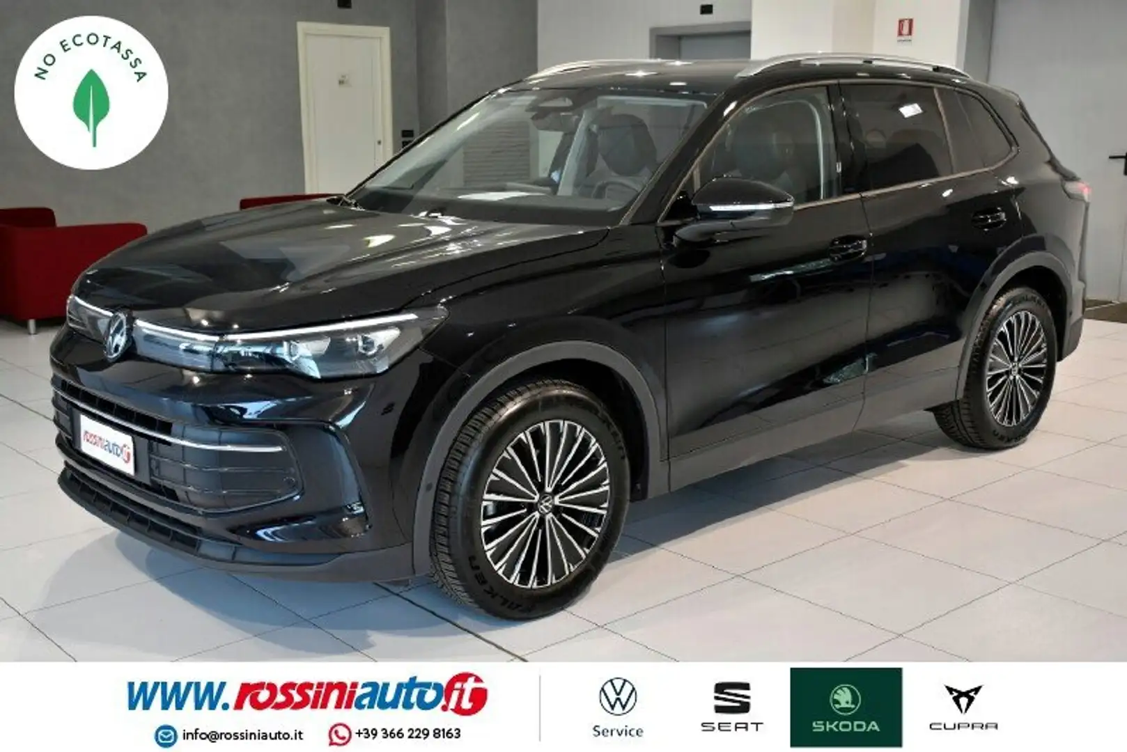 Volkswagen Tiguan 1.5 ETSI 130 CV DSG LIFE + I.Q LED + R18 + GANCIO Nero - 1